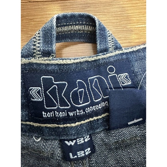 Kani Men's Jeans Vintage Y2K Hip Hop 90s GUC 32x32 - Picture 3 of 4